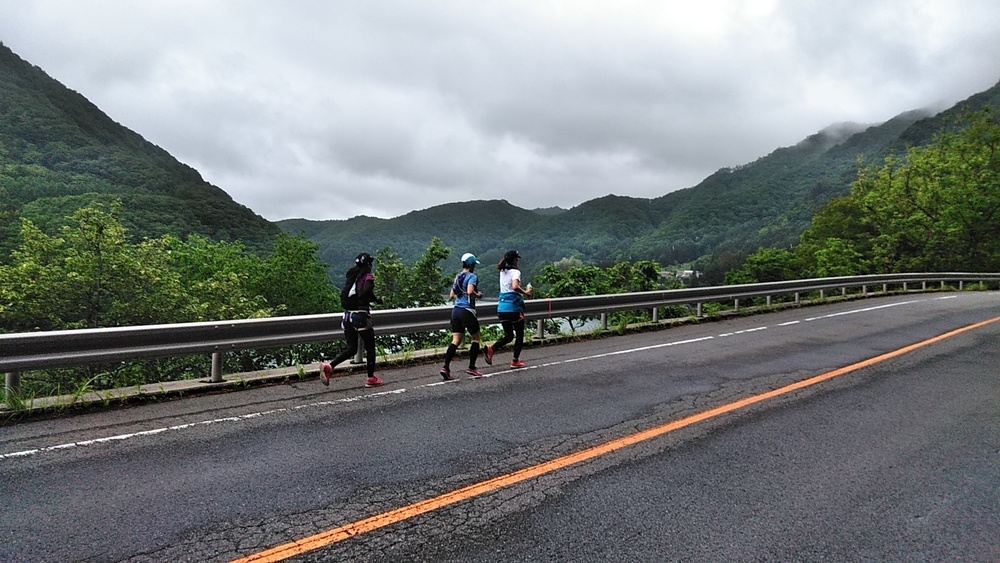水上藤原湖畔を走る（一部藤原湖マラソンコース）の写真8