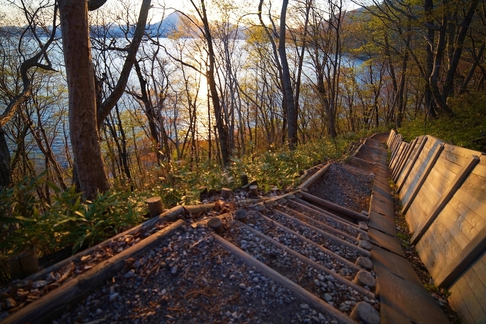 水質日本一・支笏湖畔ウォーターフロントコースの写真3