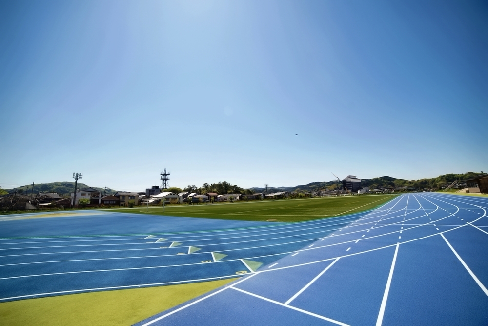 日の出から走れる輪島市マリンタウン競技場の写真3