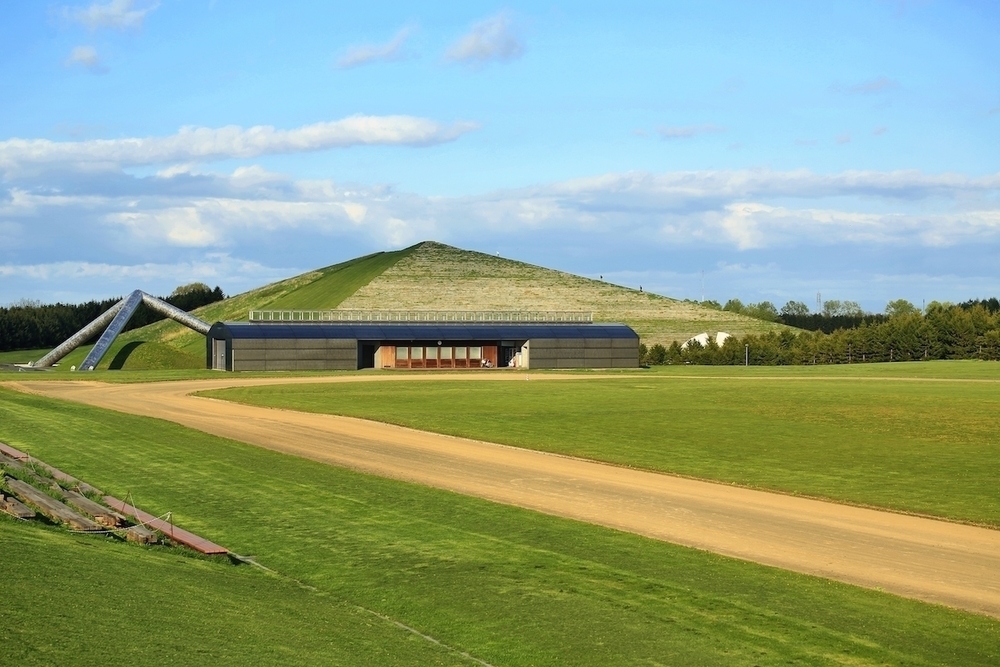 美を感じるモエレ沼公園陸上競技場の写真4