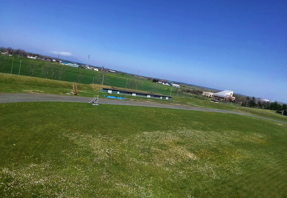 お花畑のトラック・豊富町陸上競技場の写真6