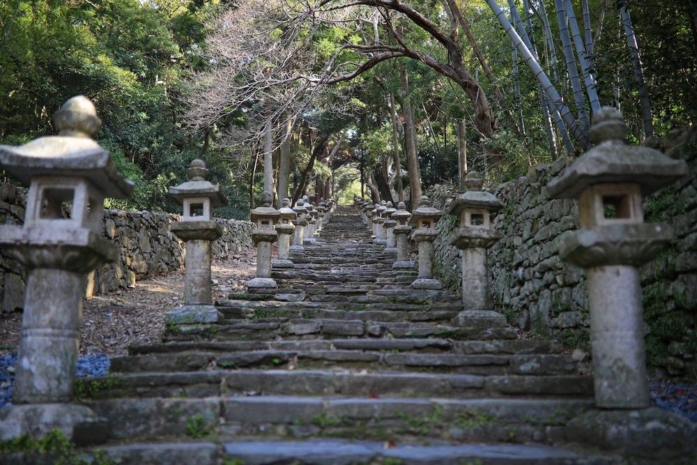 歴史好きランナーにオススメの厳原コースの写真5