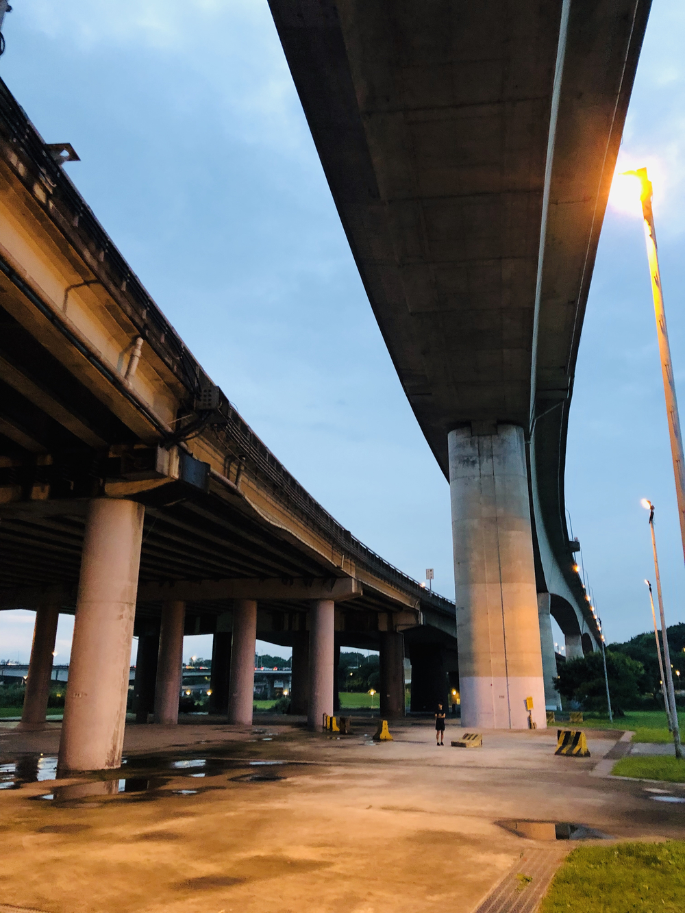 台北の大佳河濱公園から川沿いランの写真4