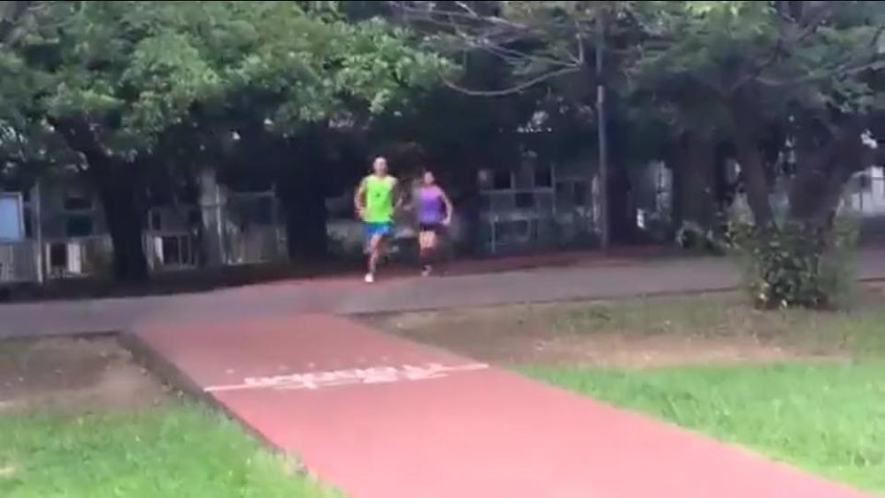 埼玉和光樹林公園オールウエザー１kmコースの写真3