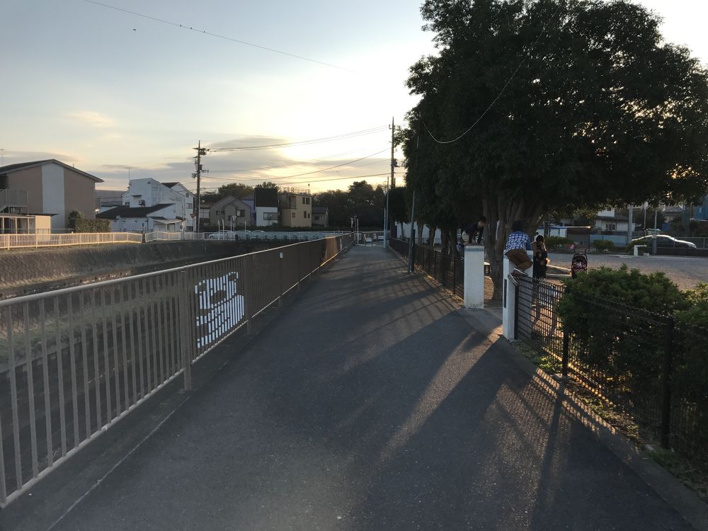 中浦和からすぐ、味のある歩道橋を楽しめるコースの写真4