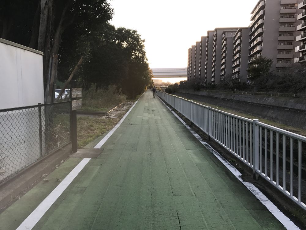 中浦和からすぐ、味のある歩道橋を楽しめるコースの写真5