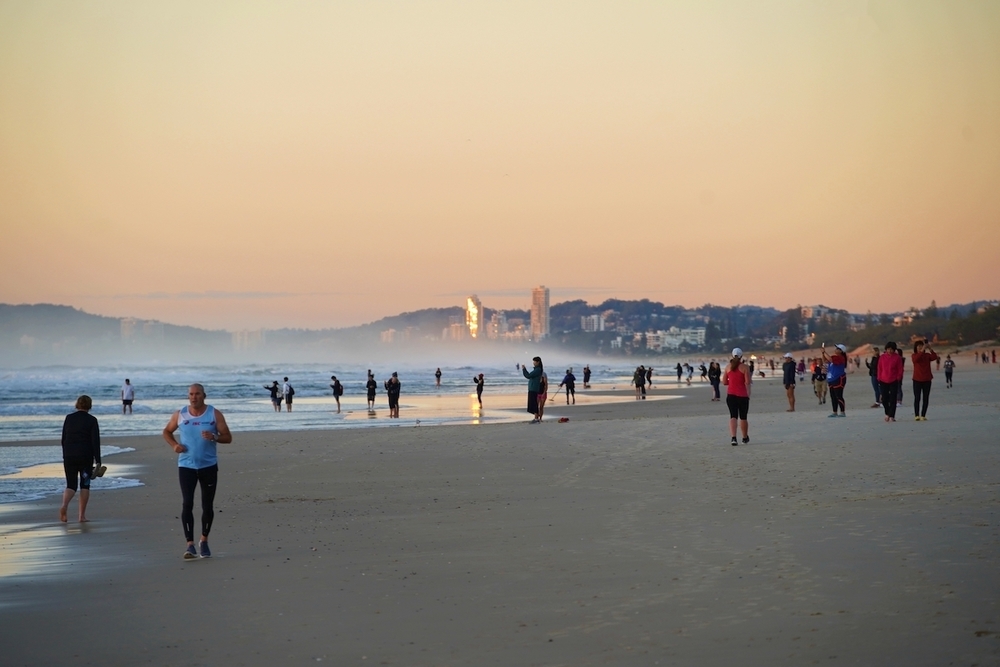 「ランナーズ・パラダイス」でビーチランの写真4