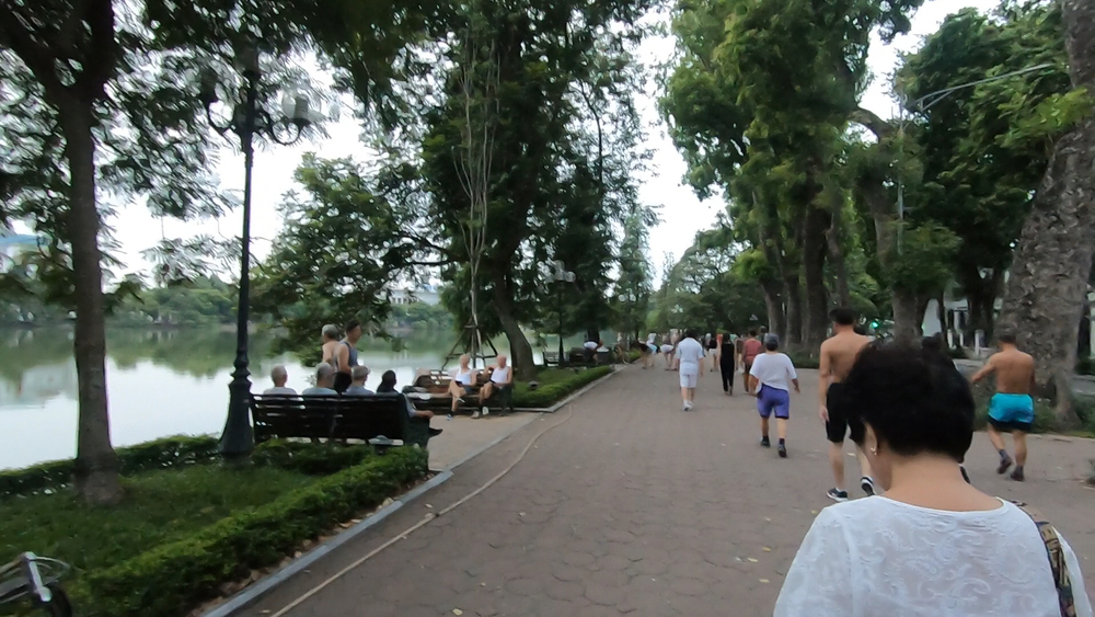 ハノイで朝ランの写真7