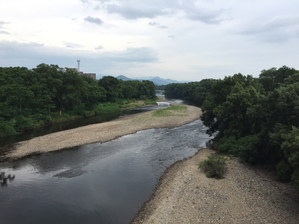 北上川の河川敷きを走ろう。の写真4