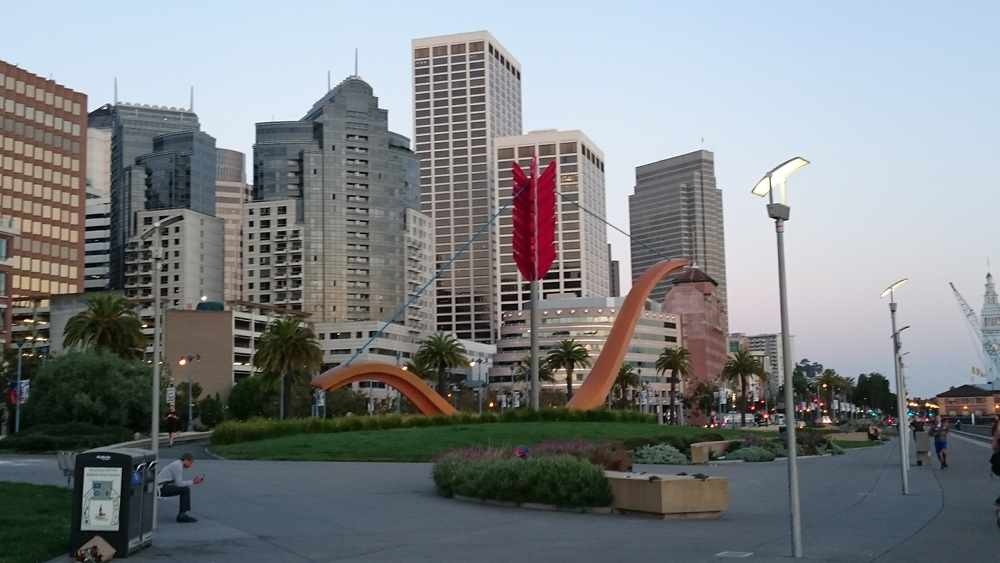 サンフランシスコベイブリッジまで朝ランの写真3