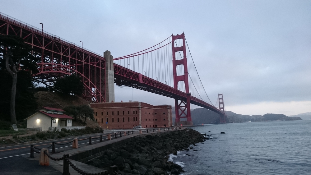 サンフランシスコ ゴールデンゲートブリッジ 朝ランの写真10