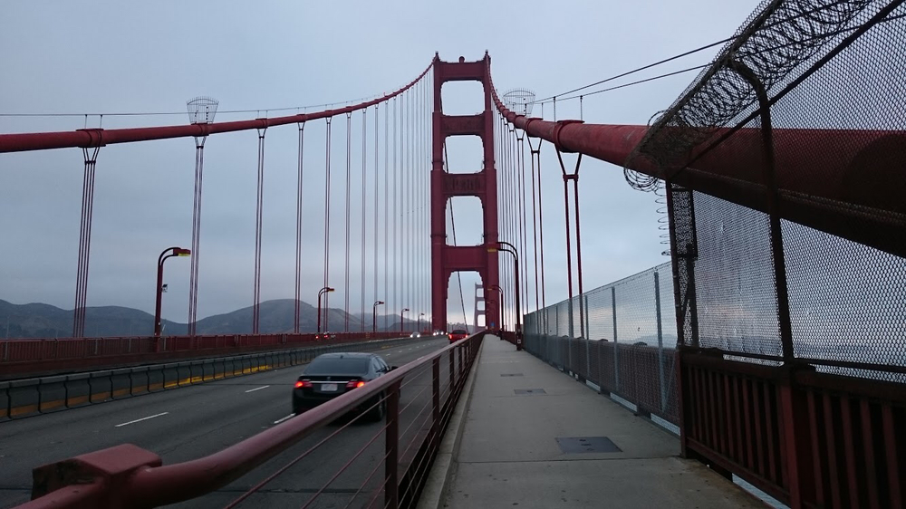 サンフランシスコ ゴールデンゲートブリッジ 朝ランの写真11