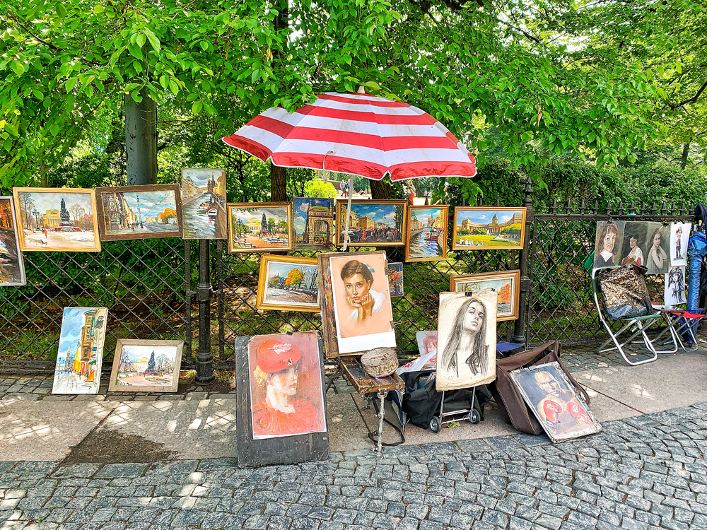 サンクトペテルブルクの目抜き通り【ネフスキー大通り】散策の写真5