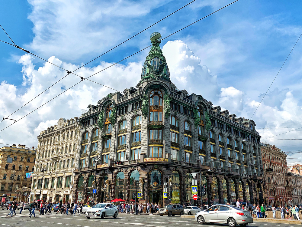 サンクトペテルブルクの目抜き通り【ネフスキー大通り】散策の写真6