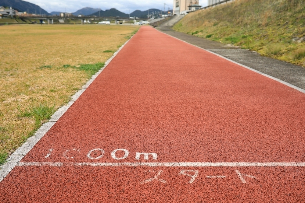 大分県玖珠町・1周1000mのトラックの写真4
