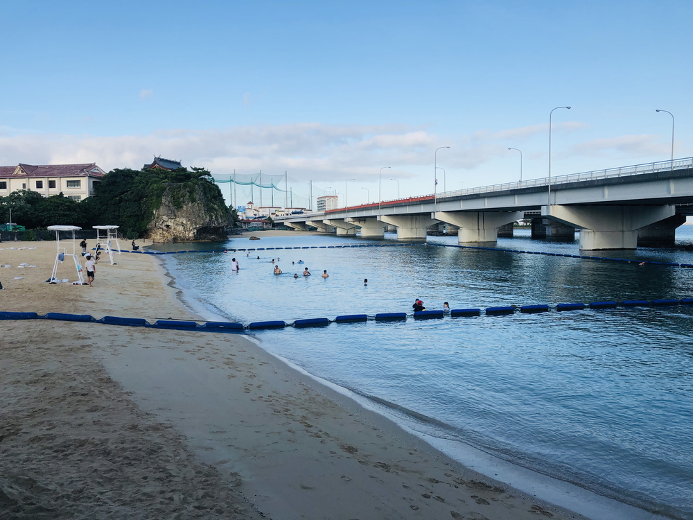 那覇市を波の上ビーチから周遊ランの写真4