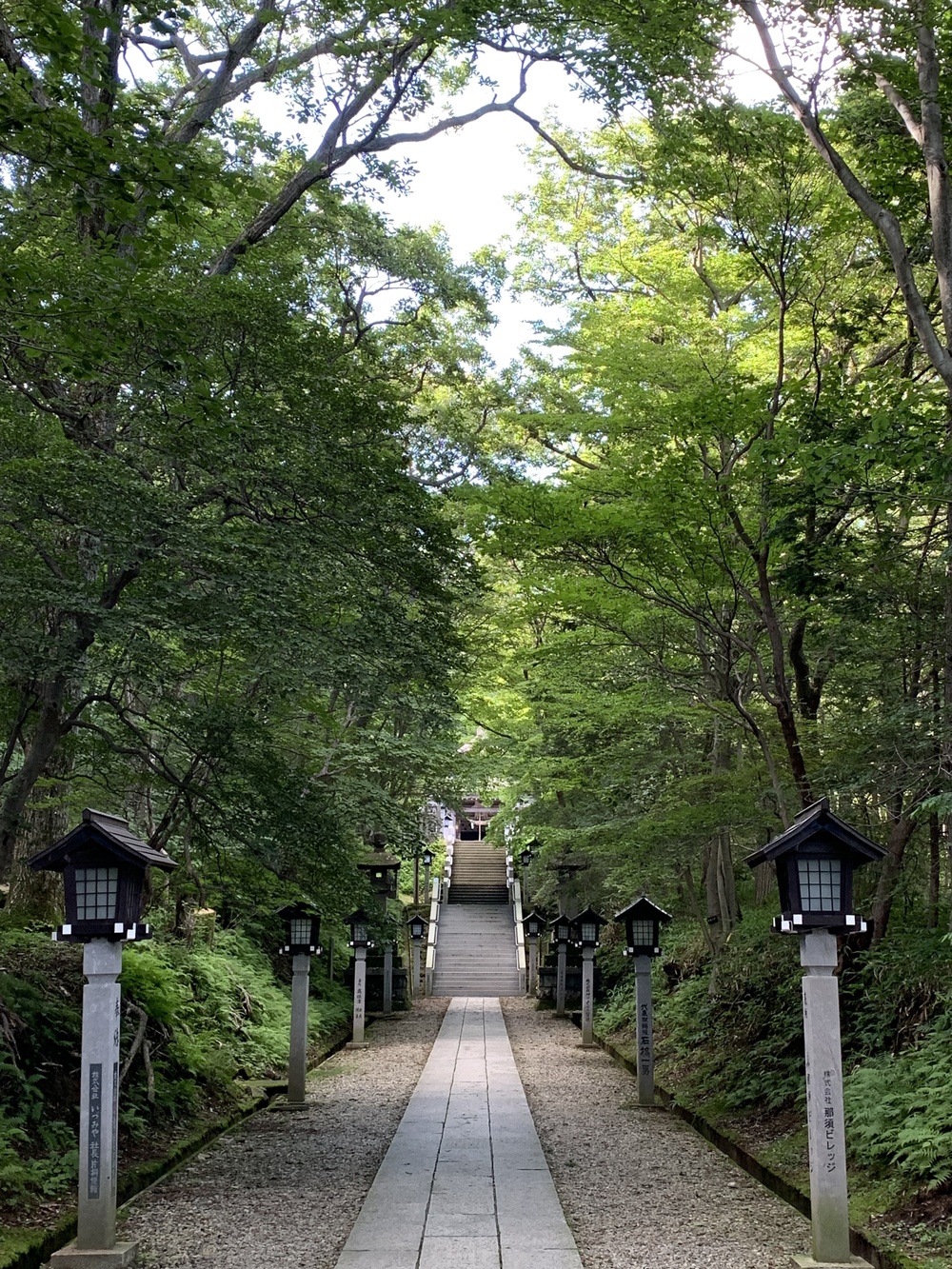 真夏の坂練！@那須温泉神社の写真3