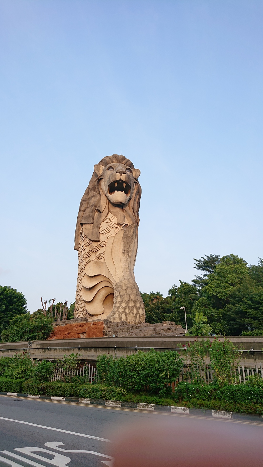セントーサ島満喫 カペラホテル～海岸～マーライオンまでの写真3
