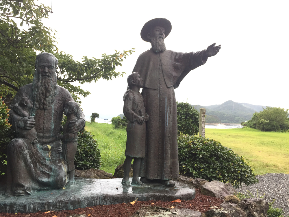 五島/福江市街地から堂崎教会迄アップダウン8km(往復16km)の写真3