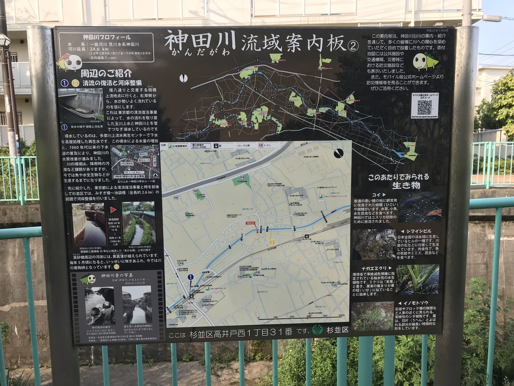 東京・神田川上流 季節を感じながらゆったりと(18km)の写真10