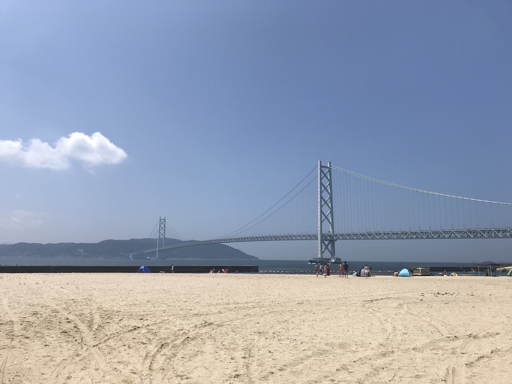 明石海峡大橋〜須磨2号線🏖ハーフ21km🏃‍♂️の写真6