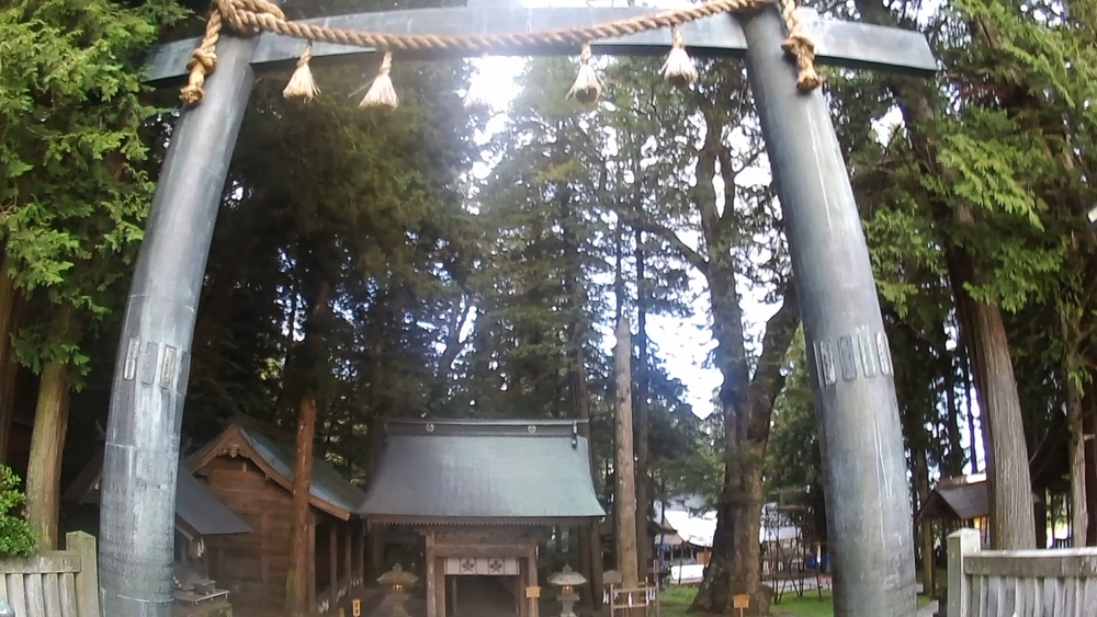 長野県諏訪市、諏訪湖南面の史跡を巡る１８キロのランの写真5