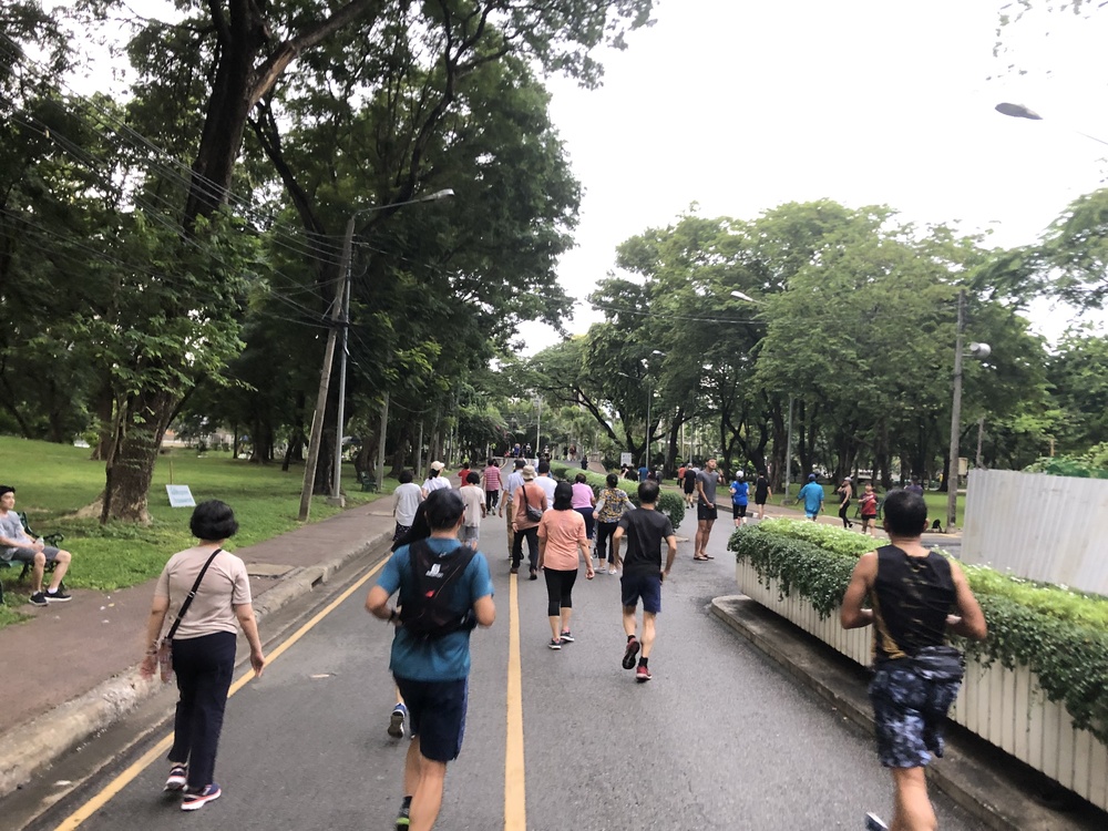 バンコクの２公園をつなぐランの写真13