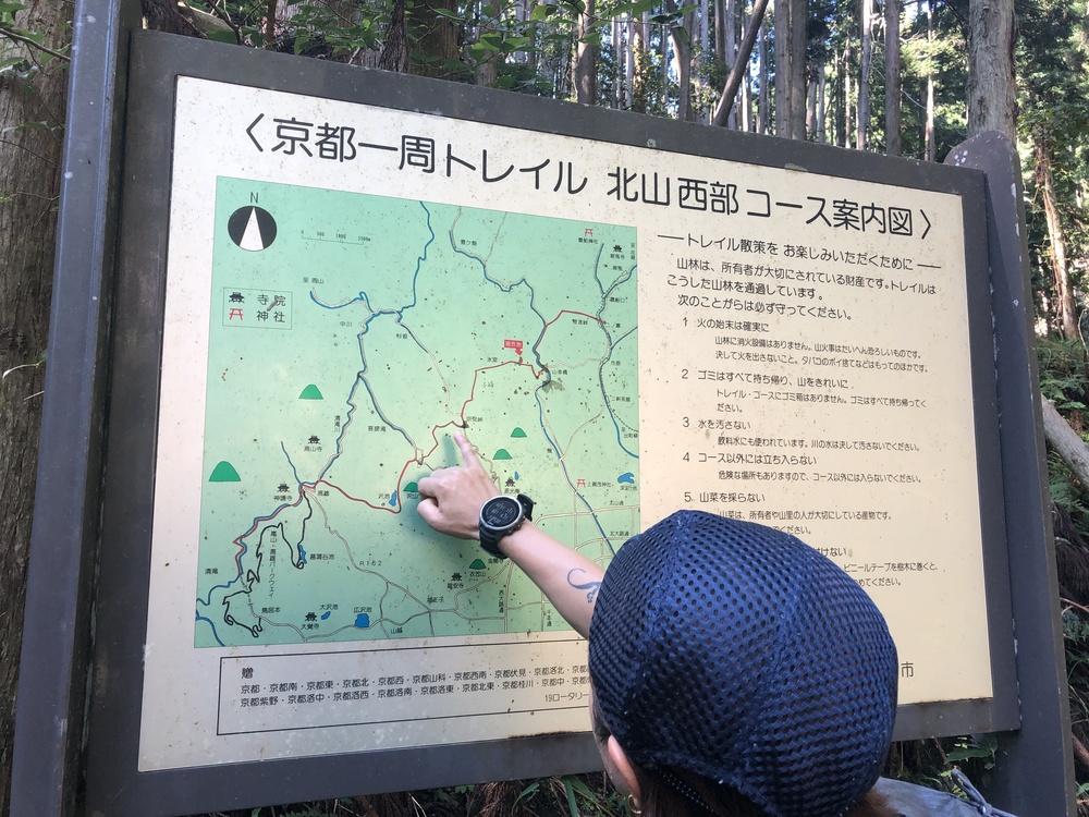 京都トレイル北山→西山コースの写真3