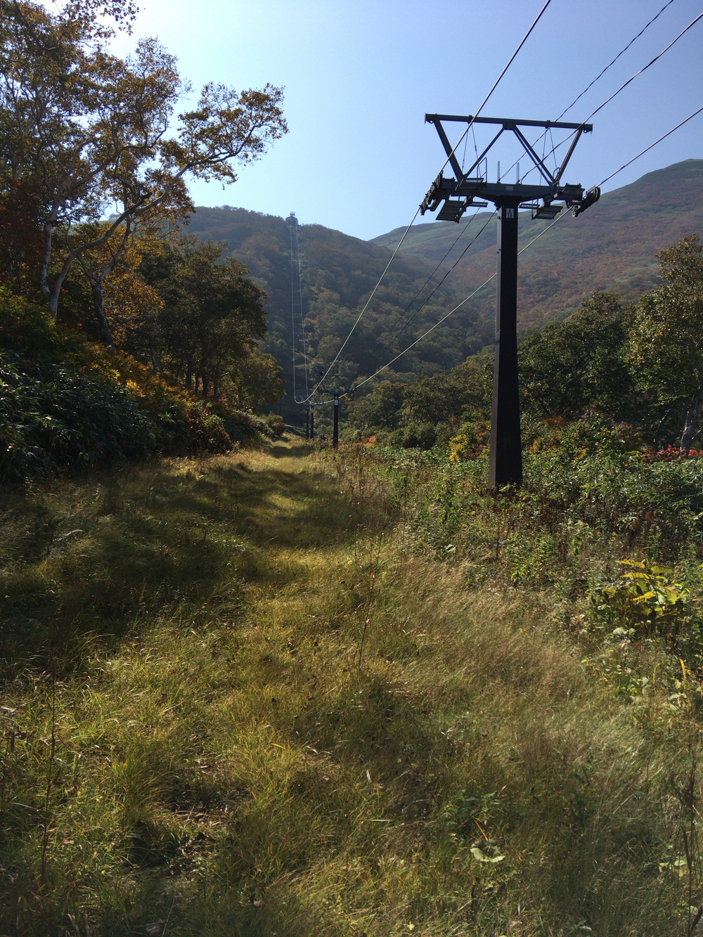 山ありスキー場ありロードあり街ありの起伏に富んだコースの写真4