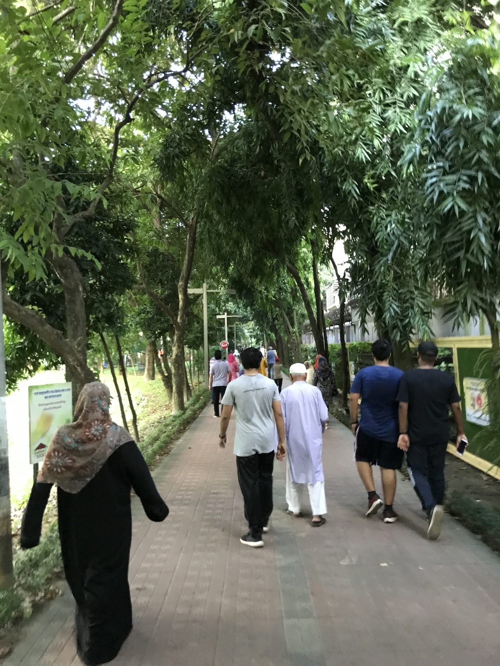 バングラデシュ、ダッカ、街中と公園をの写真3