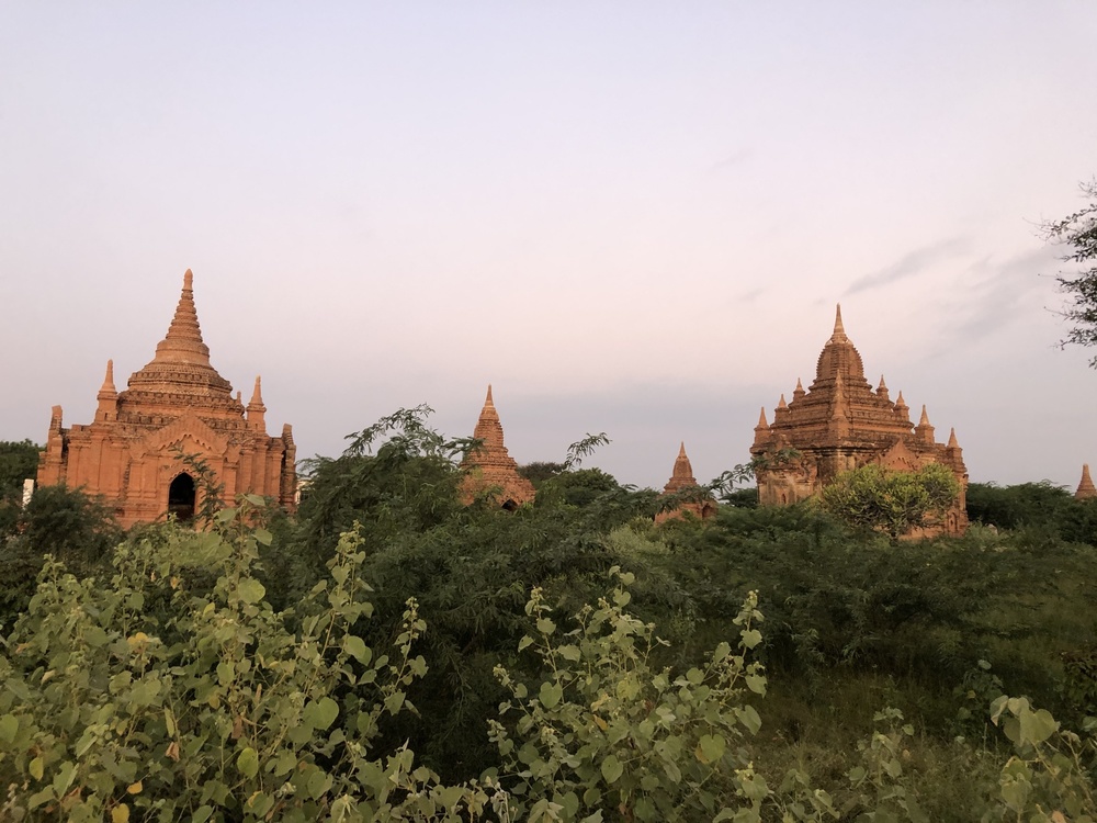 世界遺産になったバガンの早朝ランの写真3