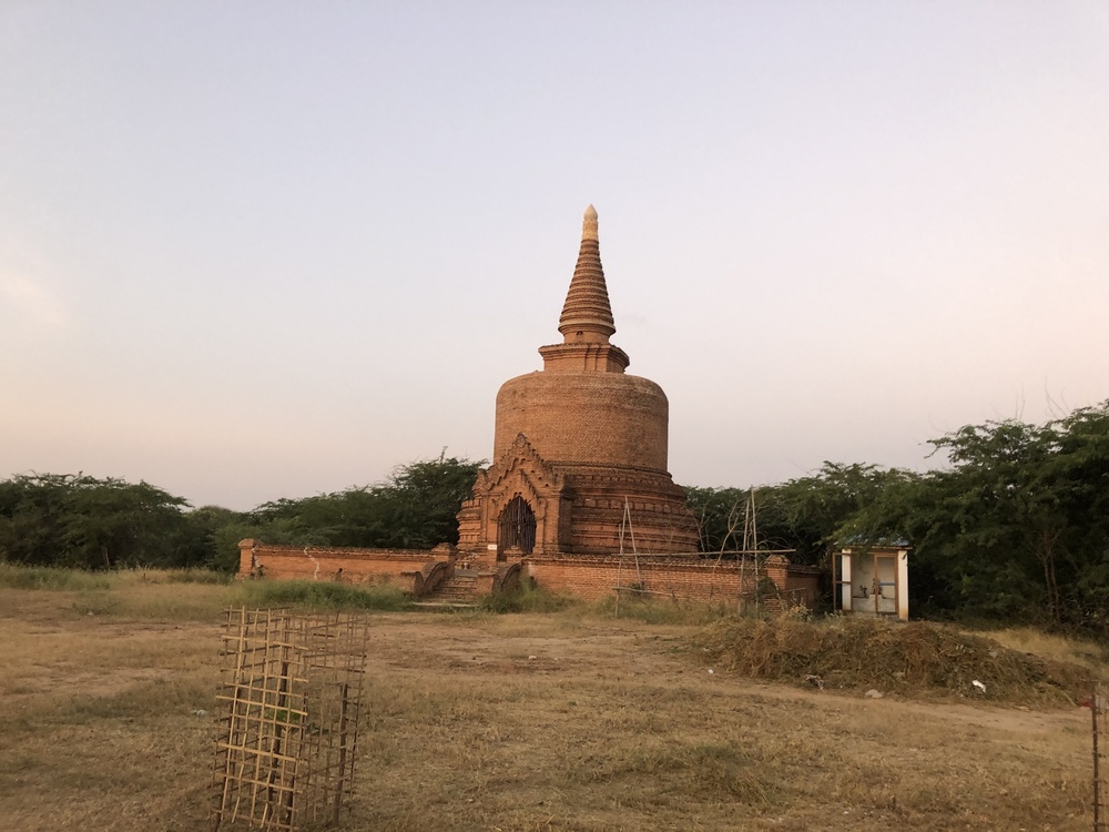 世界遺産になったバガンの早朝ランの写真4