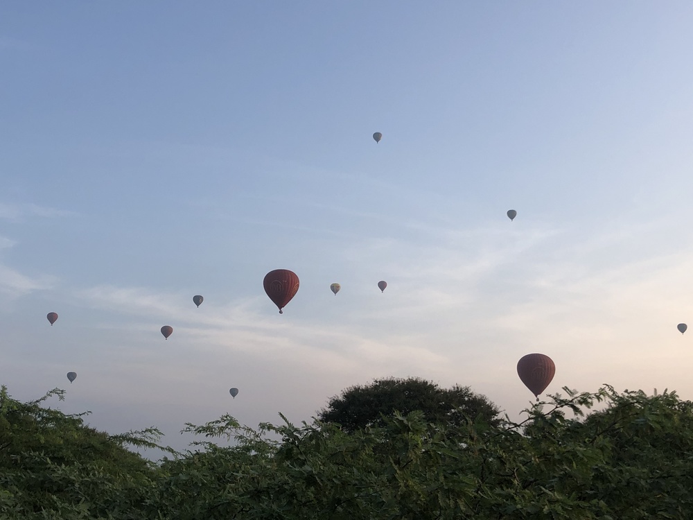 世界遺産になったバガンの早朝ランの写真10