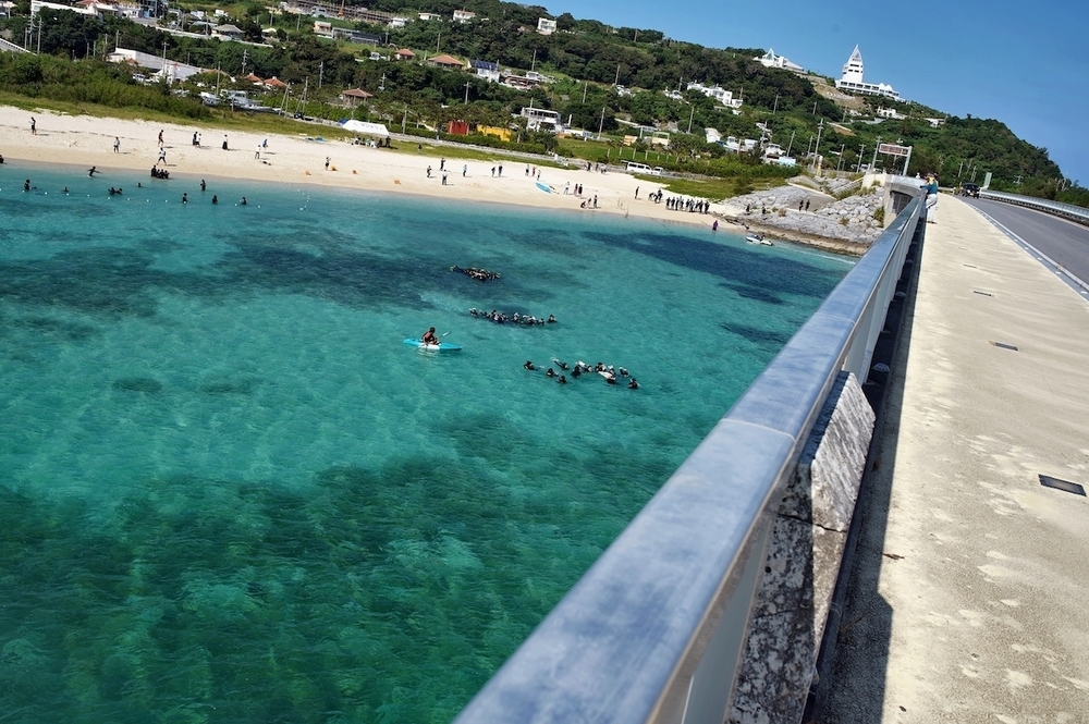 リカバリーランに最適な古宇利大橋の写真3