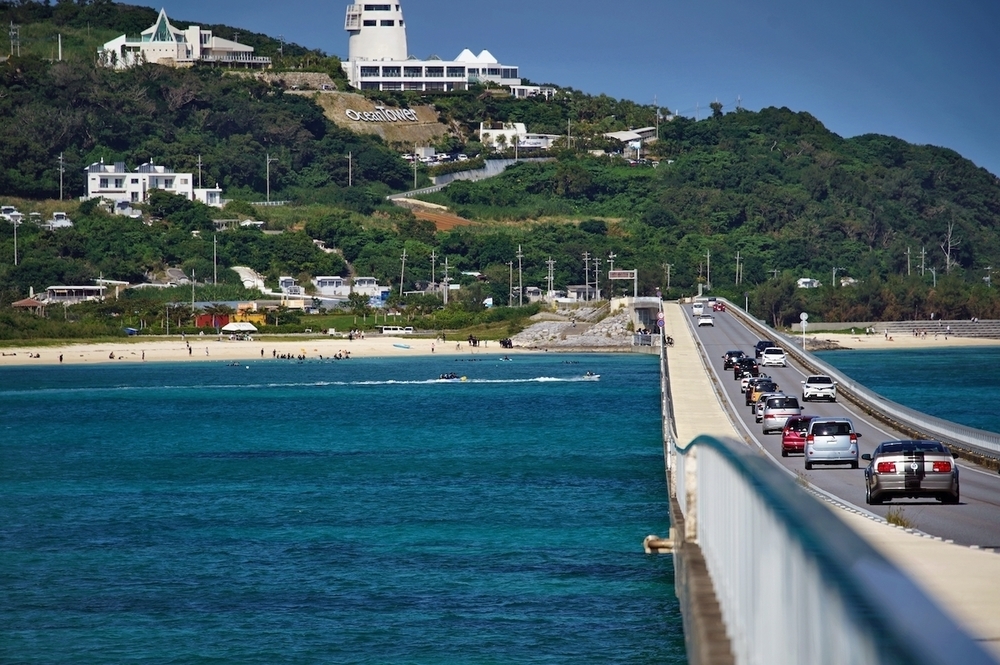 リカバリーランに最適な古宇利大橋の写真5