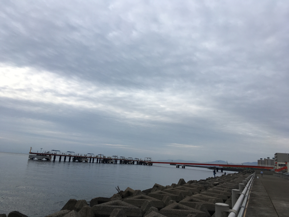 桜島を見ながら海の上の道を走る♫〜鹿児島出張ランにおすすめ〜の写真8