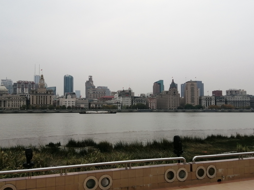 上海浦東 黄浦江出張ランニングの写真3