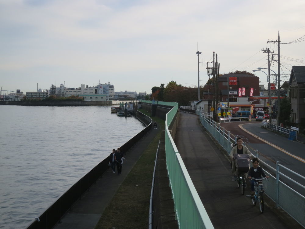 スカイツリーに向かう道（妙典→スカイツリー）の写真9