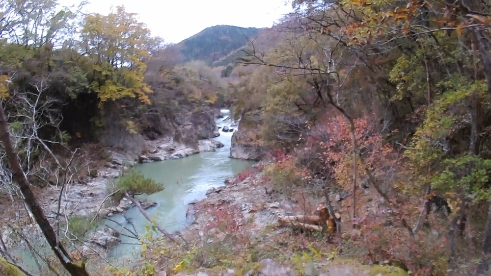 宮城県、仙台奥座敷、秋保温泉から景勝地を巡る１５キロのランニングの写真5