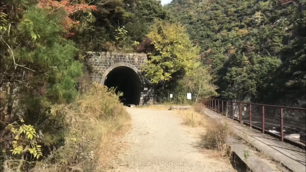 旧 JR福知山線 廃線跡☆これは楽しい！の写真14