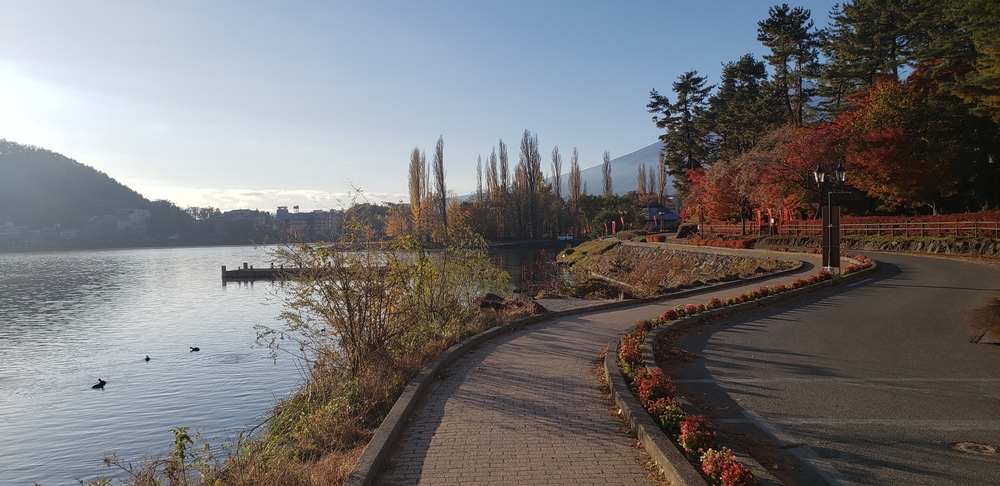 河口湖一周ランの写真5