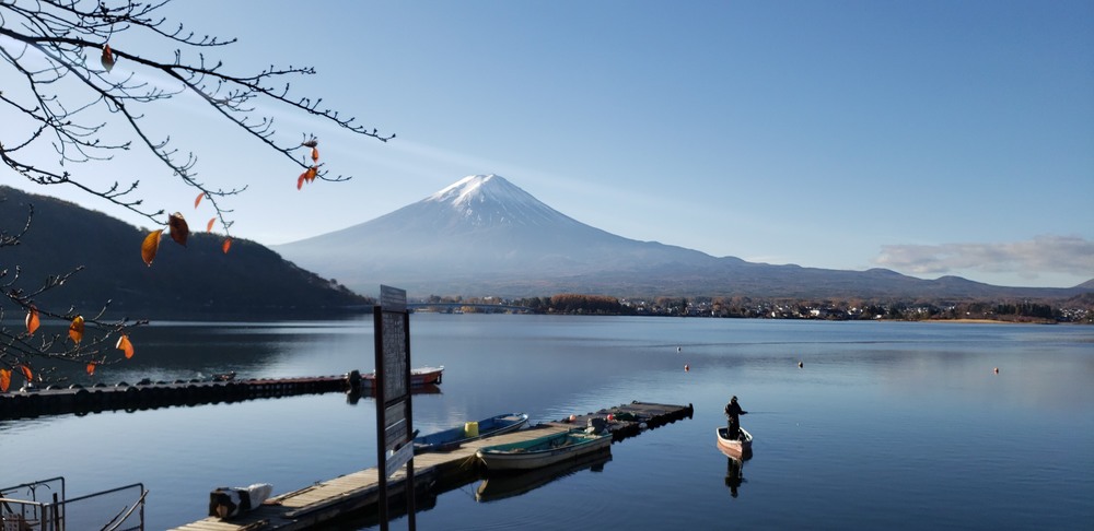 河口湖一周ランの写真12