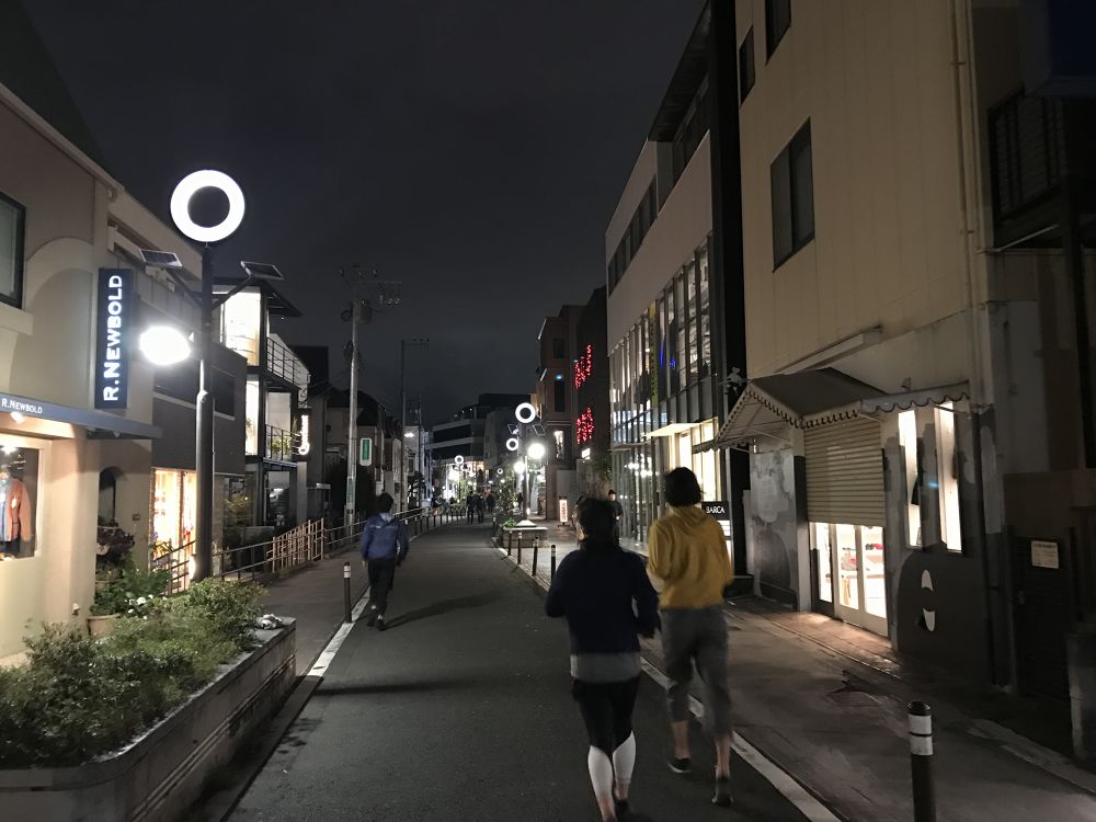 青の洞窟イルミネーションをめぐるアーバンナイトランコースの写真5