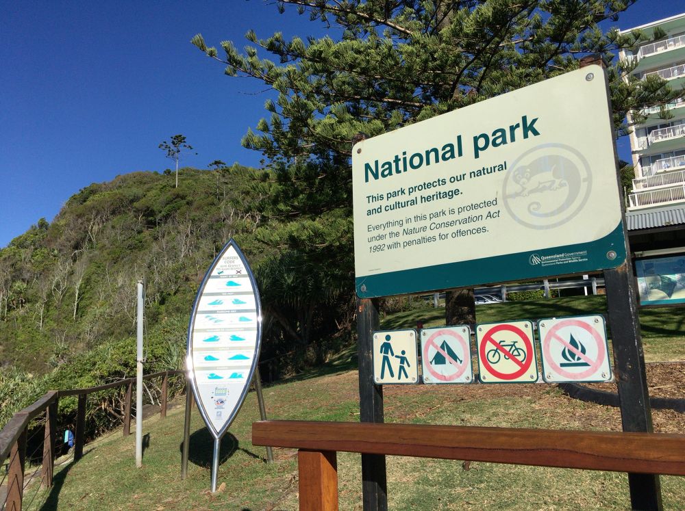 Burleigh Heads National Park(ゴールドコーストオーシャンビューのトレッキの写真6