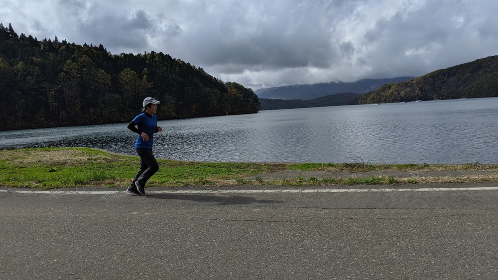 晩秋の野反湖周遊道路を走る！の写真12