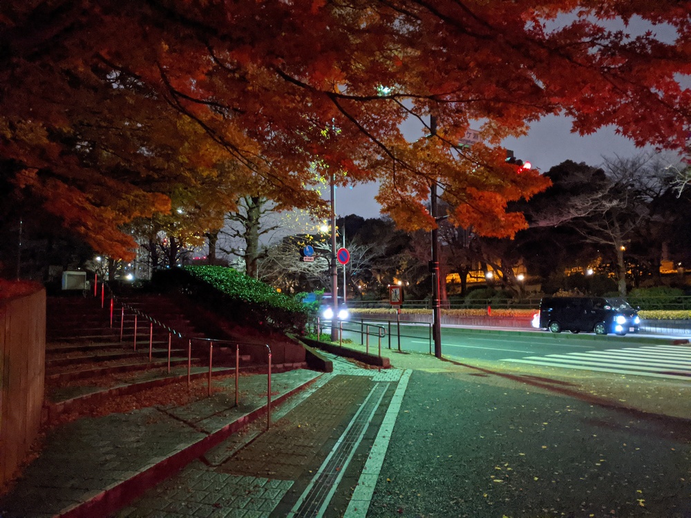 早朝の静かな皇居の写真4