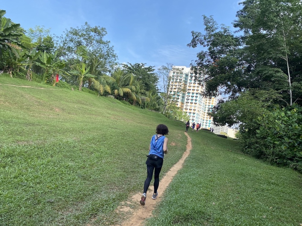 シンガポール最高峰（163m）を目指しての写真6