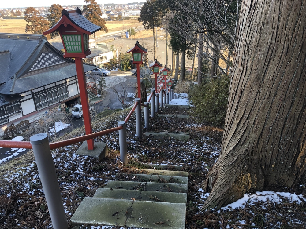 多賀台の山を利用したアップダウン走の写真11