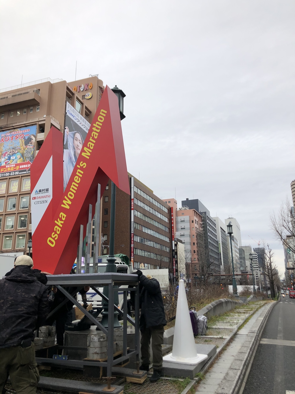大阪国際女子マラソンの15km地点から30km地点までの写真5