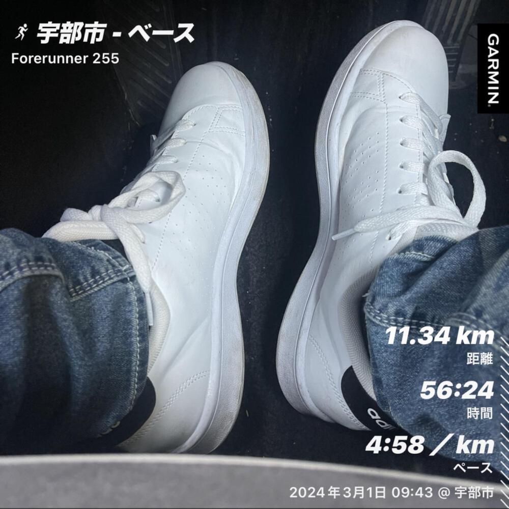 風が強くて、いつもより少し... ラントリップ